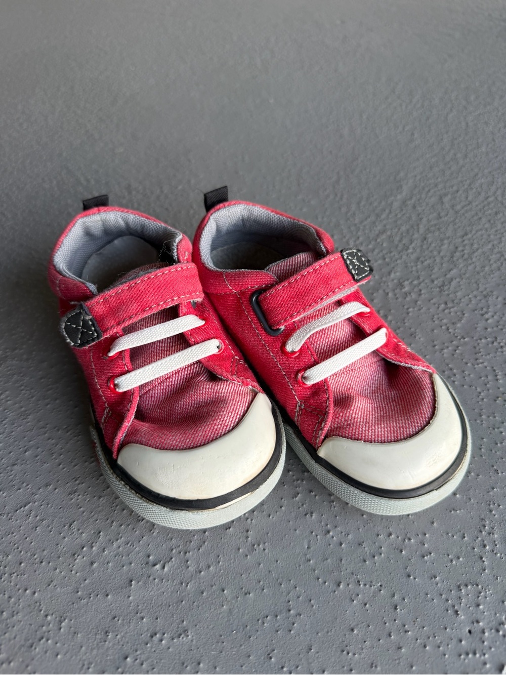 See Kai Run Red Canvas Sneakers for Kids